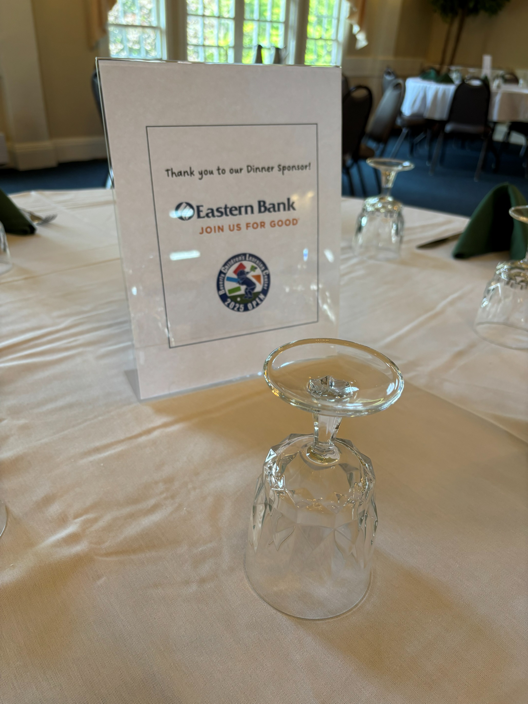 Dinner Sponsor Perks!